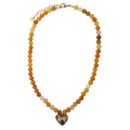 Aventurine Heart Necklace