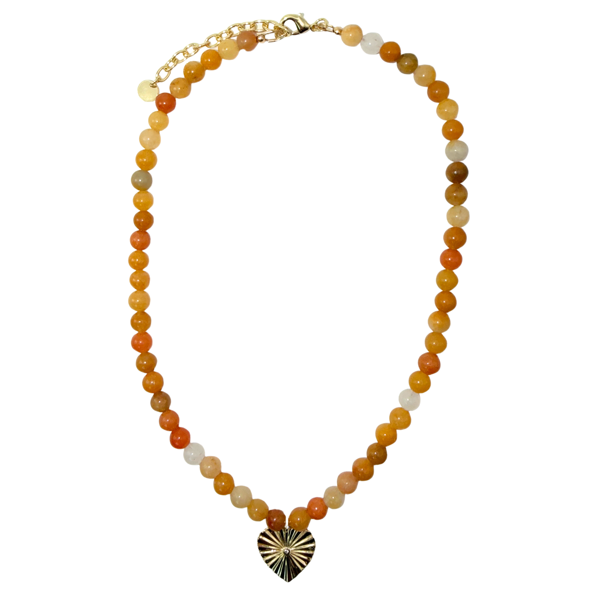 Aventurine Heart Necklace